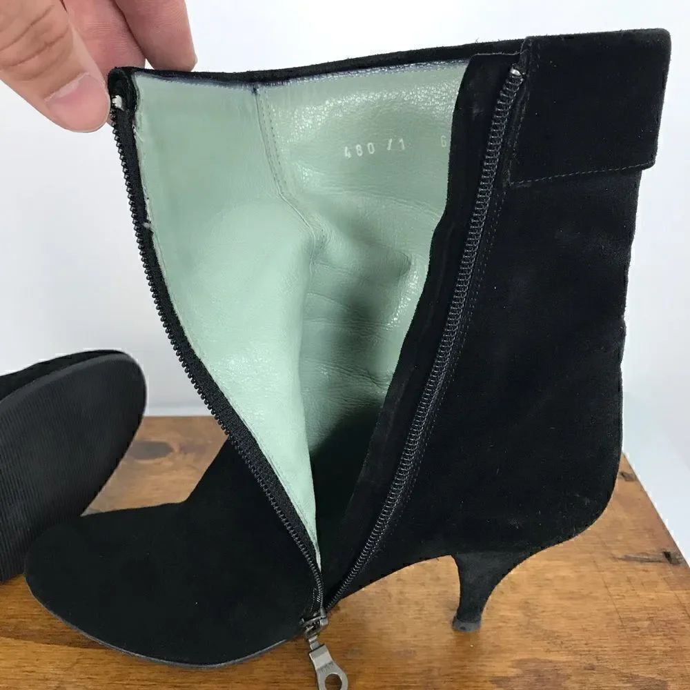 Sigerson Morrison cuffed heel boots - Picture 7 of 8